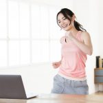 動画を見ながら練習